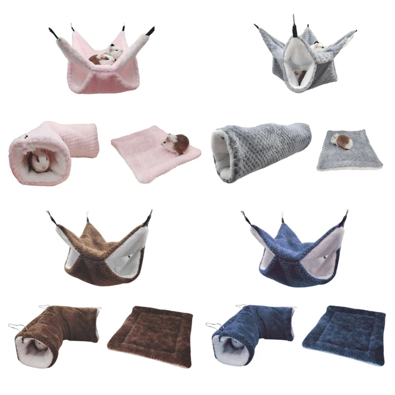 Теплое гнездо для хомяка подвесной гамак дом зимние товары домашних животных