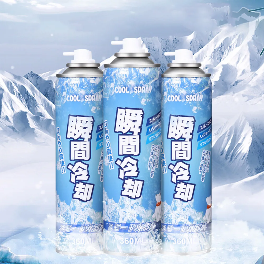 

Охлаждающий спрей с мгновенным охлаждением внутри помещения, охлаждающий агент, многофункциональное устройство для удаления тепла, быстрое охлаждение салона автомобиля, товары для интерьера