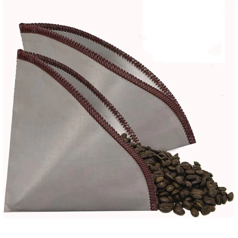 

Flexible Pour Coffee Filters,Reusable Stainless Steel Mesh Coffee Filters Paperless,Coffee Filters For Coffee,Harrio