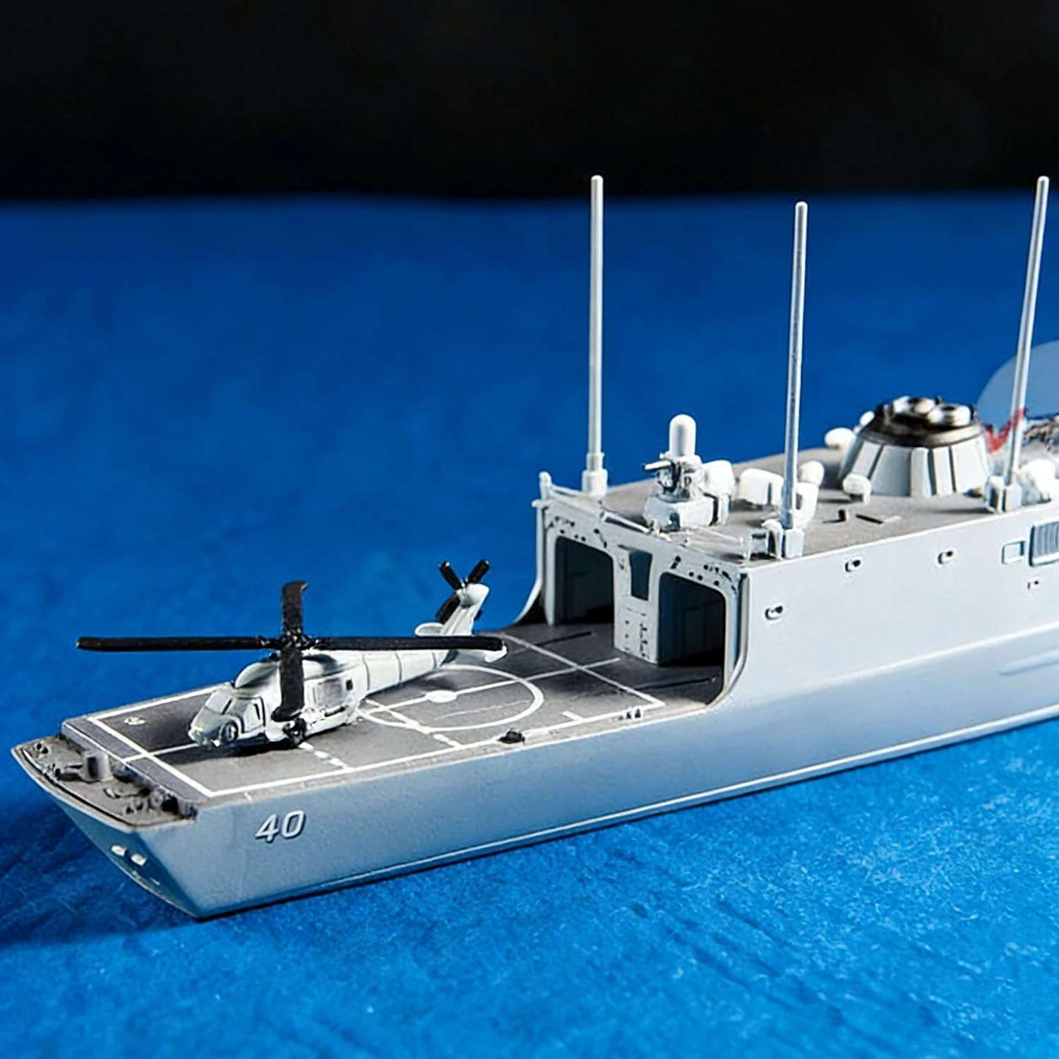 1700 Моделирование Oliver Hazard Перри-класса Frigate Модель 20 см Богатая деталь Корабли Статическая модель Корабль Игрушечный орнамент Модель военного корабля (art.: 3920d3f02e58d) - 3920d3f02e58d