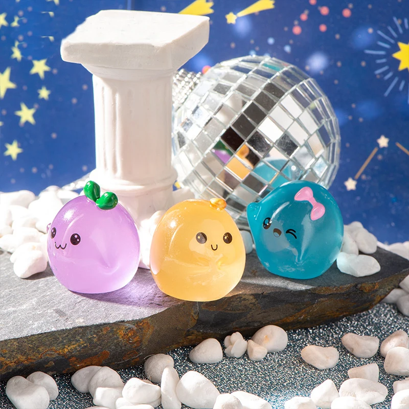 7 шт./набор разноцветные светящиеся маленькие яйца