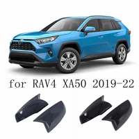 for toyota rav4 2019 2020 2021 2022 accessories car rearview mirrors cover trim abs chrome exterior decoration car styling