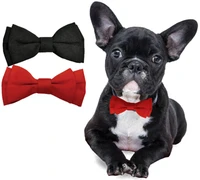 2022 fashion pet bow tie xs s red