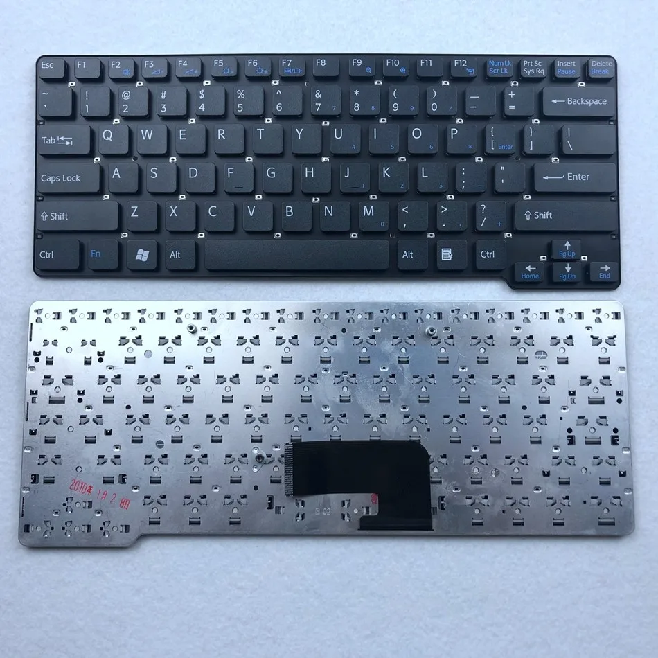 Клавиатура США для Sony Vaio VPC-CW VPC CW VPCCW CW16EC CW18FC PCG-61111L PCG-61112L PCG-61411L PCG-61113T Series US NoFrame