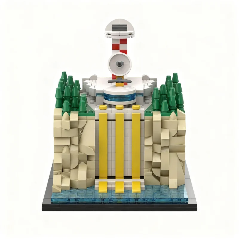 Фото Набор для сборки MOC «Космический исследовательский центр Грендайзер» (609 деталей), модель для модернизации, конструктор для самостоятельной сборки, подарочные блоки для демонстрации №5