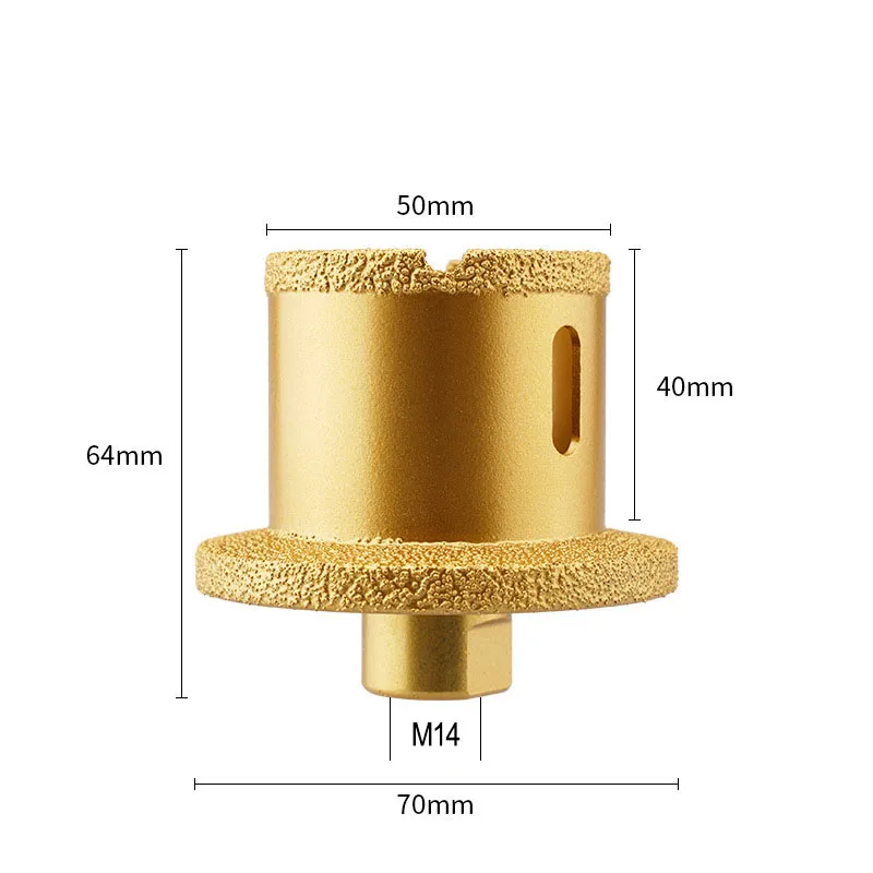 

JUSTINLAU Вакуумное Алмазное Сверло Для Сверления Отверстий В Каменной Плитке, Резка Миндаля, Кольцевая Пила Для Мрамора