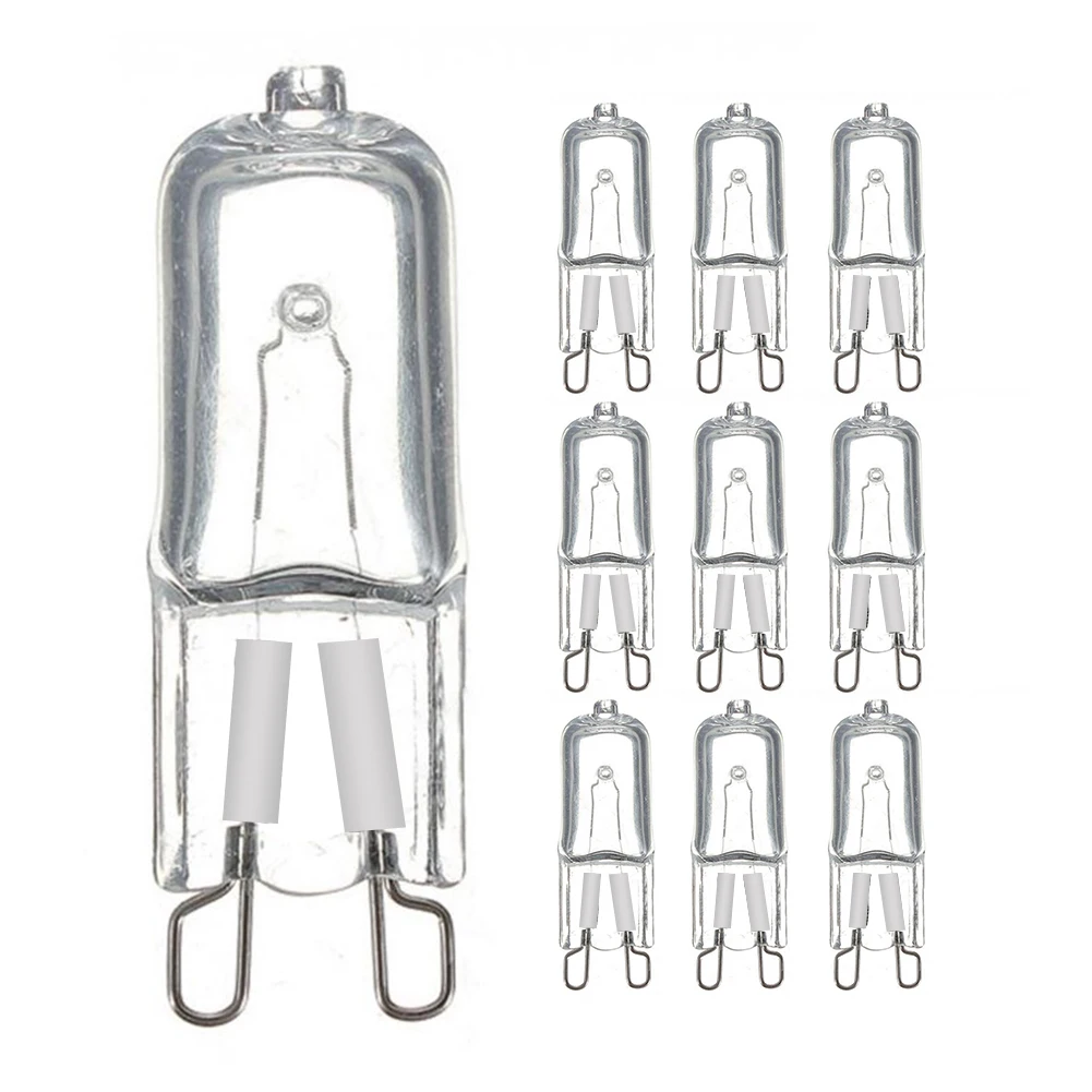 

10 шт., светодиодсветодиодный лампы G9 эко-галоген G9 220 В 20 Вт/25 Вт/40 Вт/60 Вт