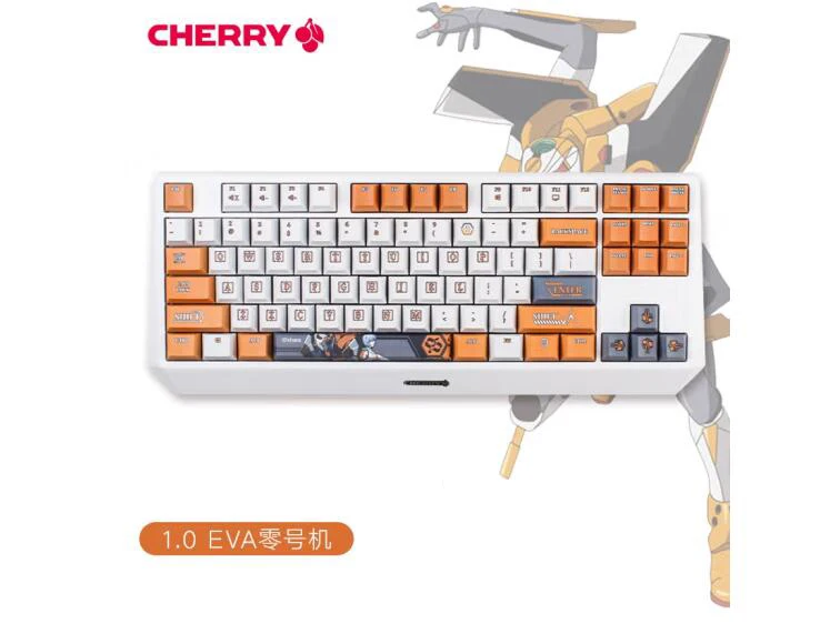 

CHERRY MX1.0 EVA-00/EVA-02 DIY custom mechanical keyboard RGB backlight PBT keycaps
