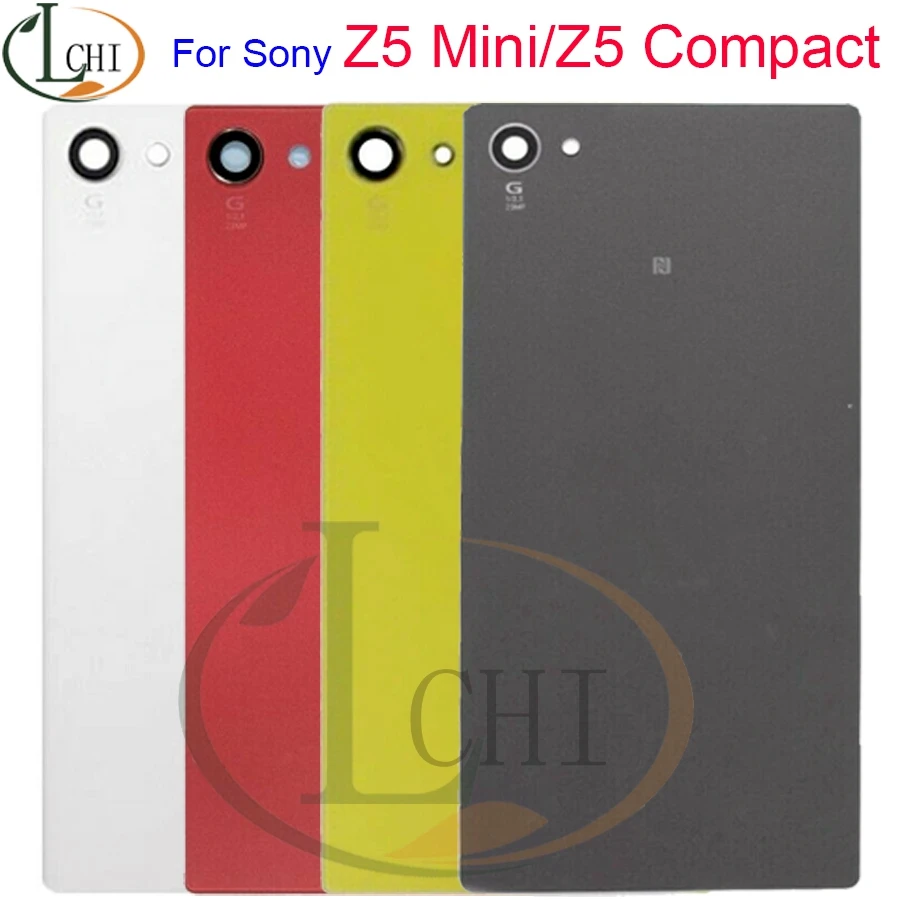 Крышка батарейного отсека для SONY Xperia Z5 Compact E5803 E5823 корпус задняя крышка замена 4 6
