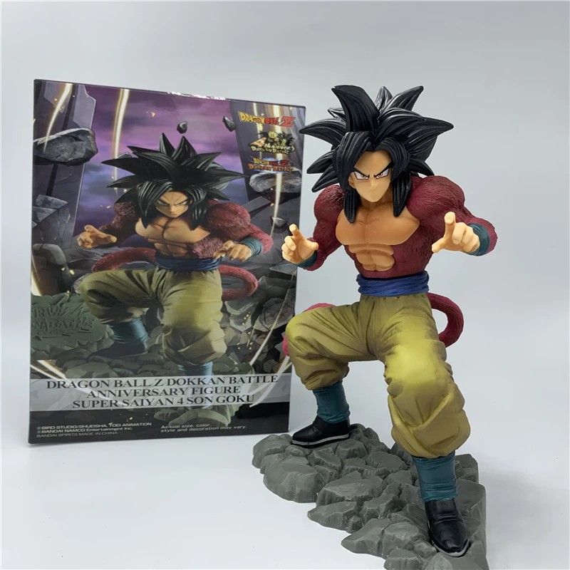 Фигурка из аниме Драконий жемчуг Z экшн-фигурка Гоку Супер сайянь 4 ПВХ DBZ Goku Vegeta GT