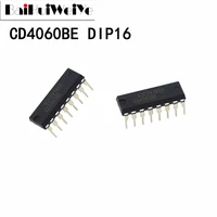 10pcs cd4060 cd4060be 4060be dip 16 new original ic good quality chipset in stock dip16