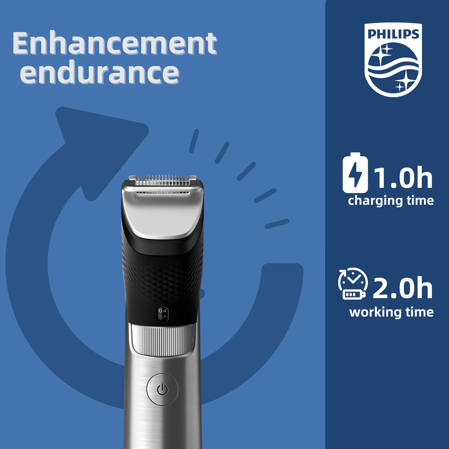 Электрический триммер и бритва Philips Norelco BT9810