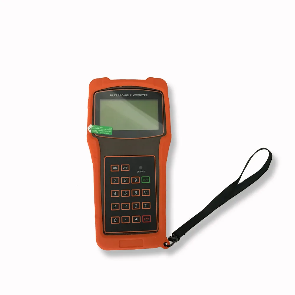 

25-6000mm pipe battery powered clamp on handheld ultrasonic water flow meter with data logger