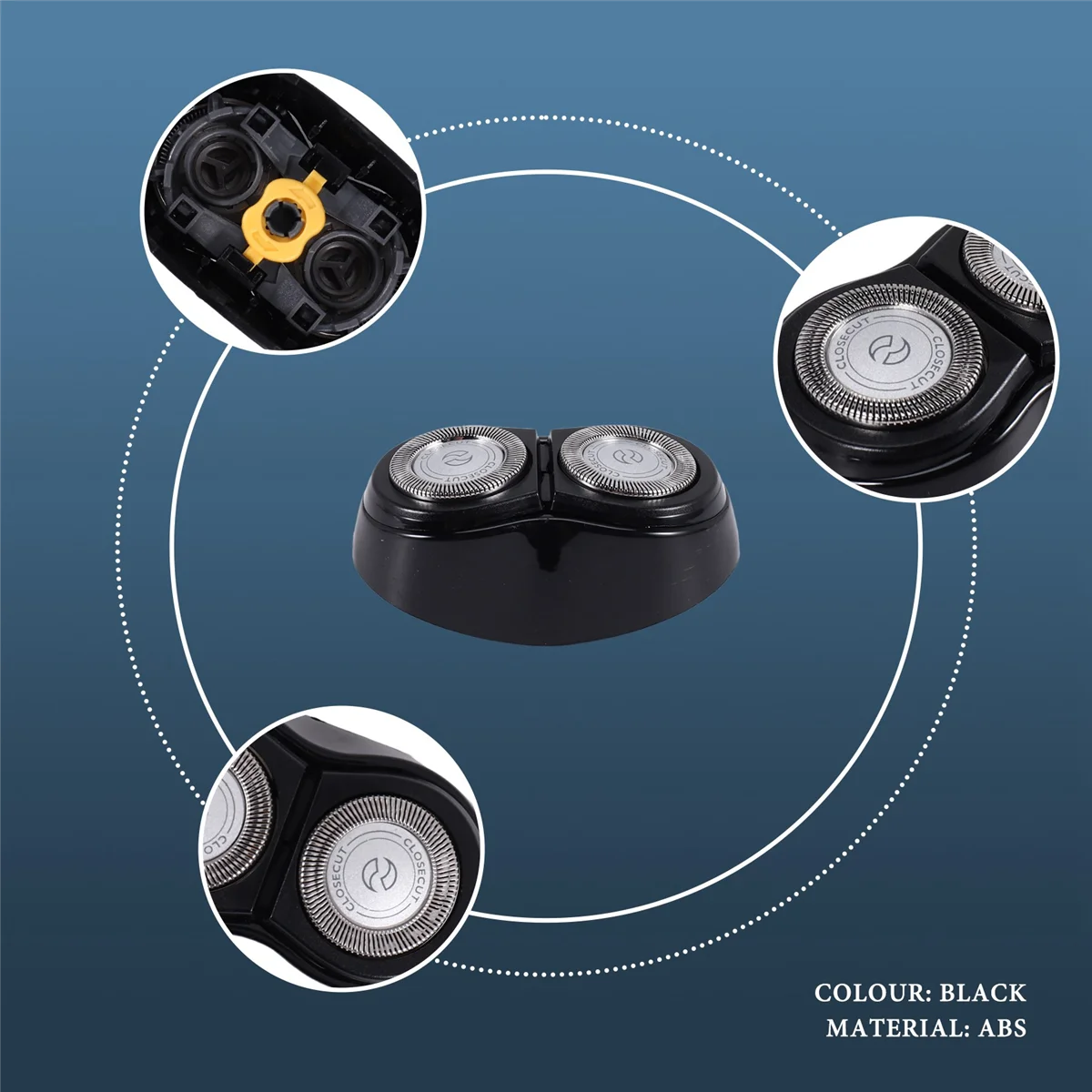 Сменная бритвенная головка для Philips HQ902 HQ904 HQ906 HQ909 HQ912 HQ915 HQ916 HQ917 HQ986 HQ988 AT600 запасное