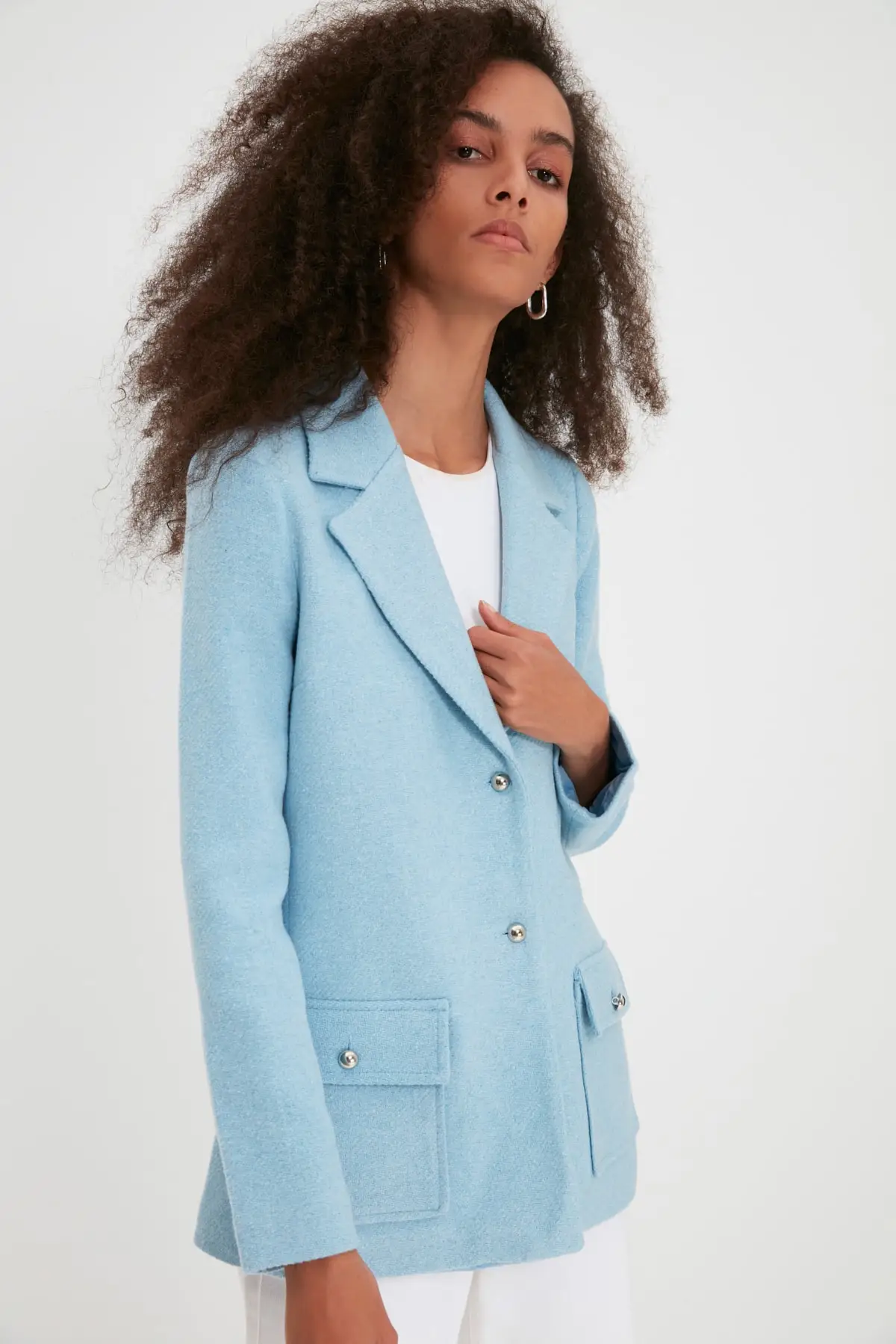 

Blue Pocket Detaylı Ceket