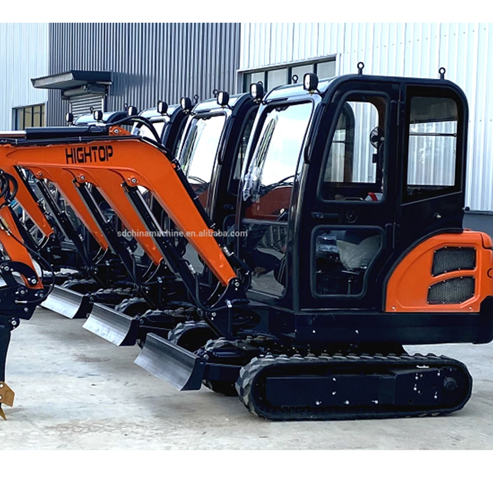 Рисунок 3 - Заводской маленький 2-тонный мини-экскаватор Cawler