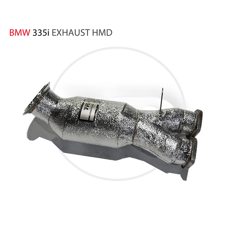 

HMD Exhaust Manifold Downpipe for BMW E90 E92 N55 335i Car Accessories With Catalytic Header Without cat pipe
