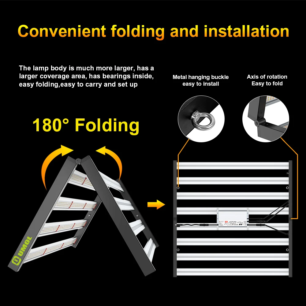 Phlizon Samsung LM301H/301B 600w 720w 1000w Best Grow Choice Full Spectrum hydro lamp 660nm Indoor Plant Led light