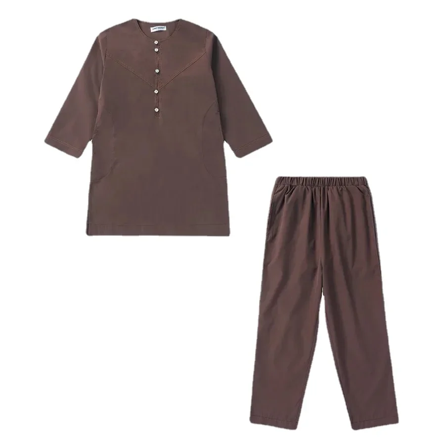 2024 мусульманские дети Джубба Тобе Арабский мальчик Дети Абая Рамадан Платье