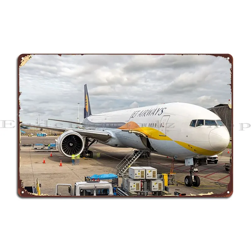 

Металлический знак в стиле авиации