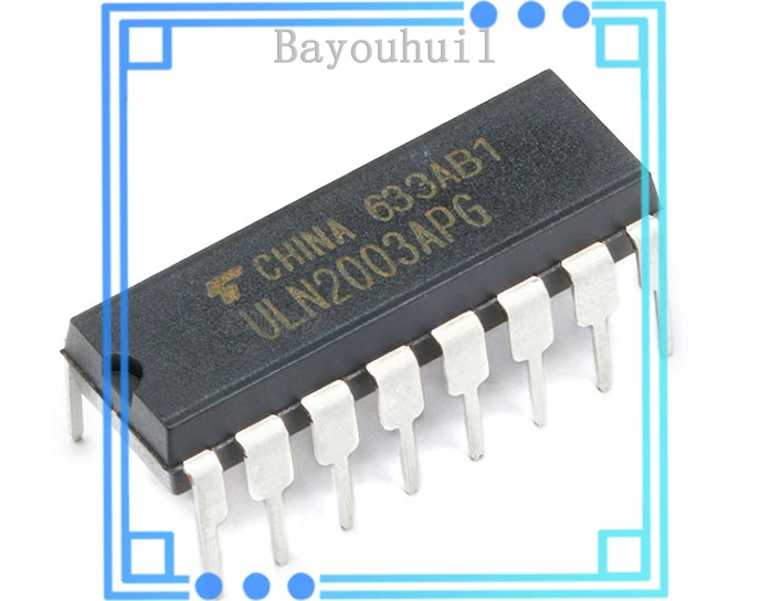 

20PCS Original Authentic Straight Plug ULN2003APG DIP-16 Darlington Transistor High Current Drive Chip