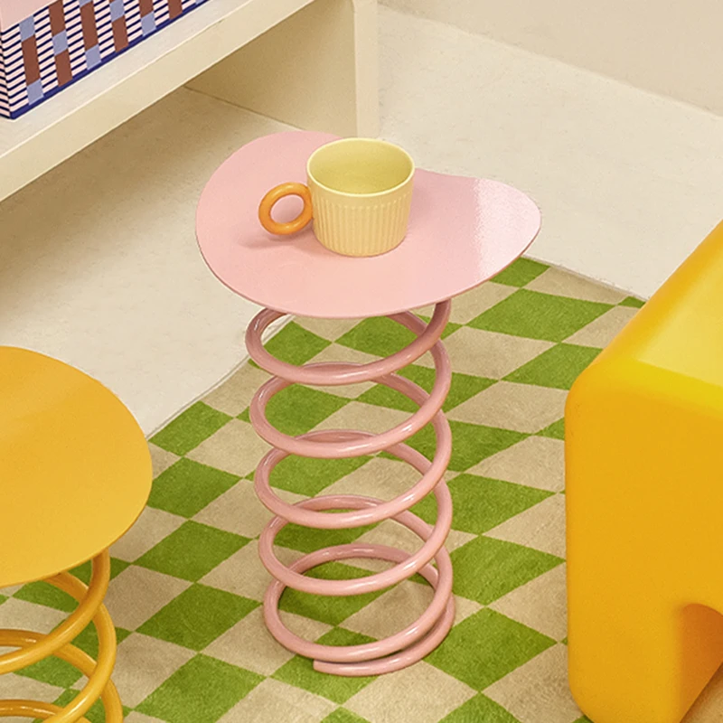 Маленький складной мобильный журнальный столик для гостиной сада хранения