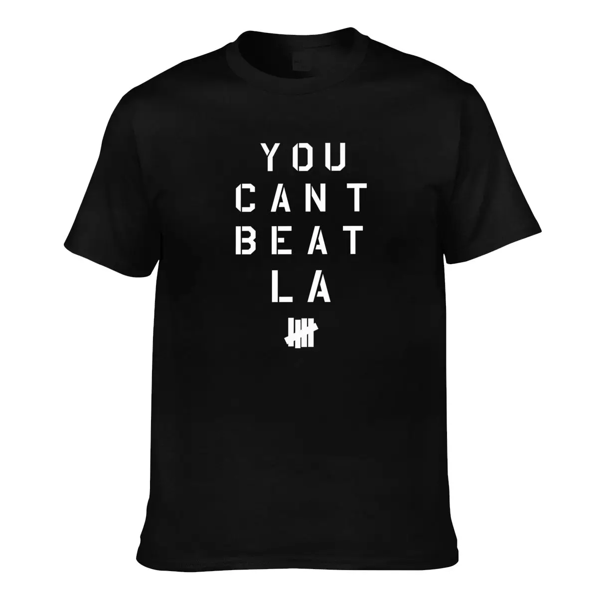 Крутая непобежденная эксклюзивная футболка с принтом Лос-Анджелеса модная