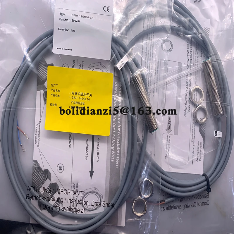 Новый датчик приближения NBB4-12GM50-E2 NBB4-12GM50-E2-V1 NBN4-12GM30-E0 NBB4-12GM50-E0 NBB4-12GM50-E0-V1 В наличии