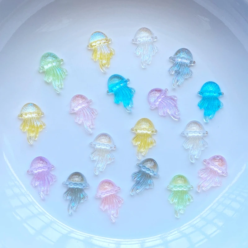 

Мини блестящие медузы кабошоны для скрапбукинга TSXJY