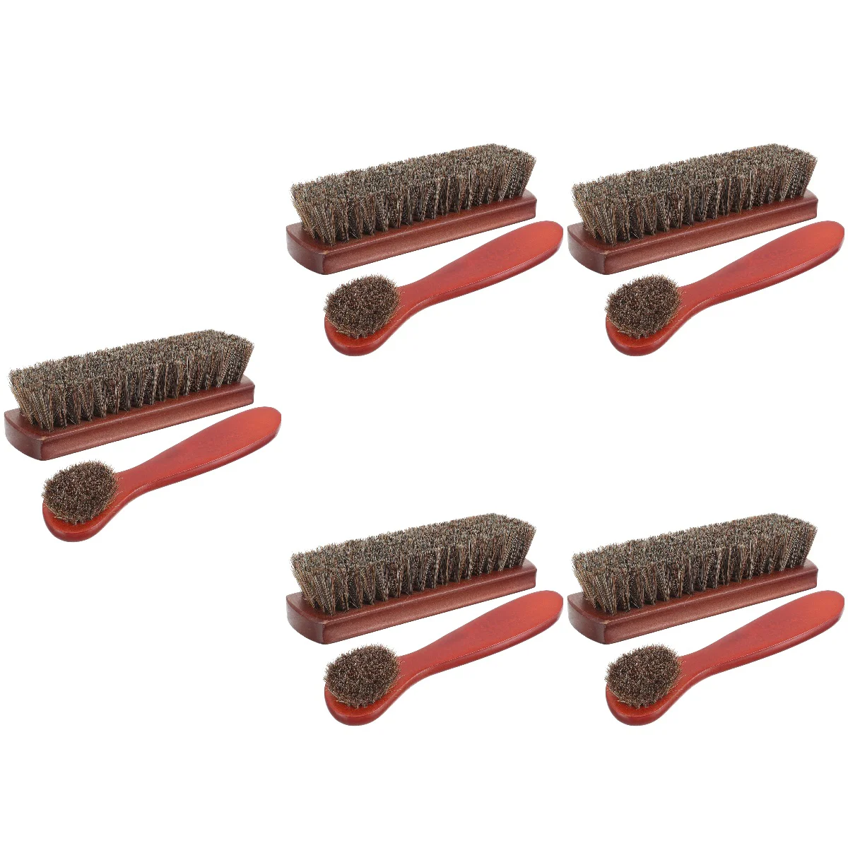 

10 шт., щётки для чистки обуви 17 х4, 5 см