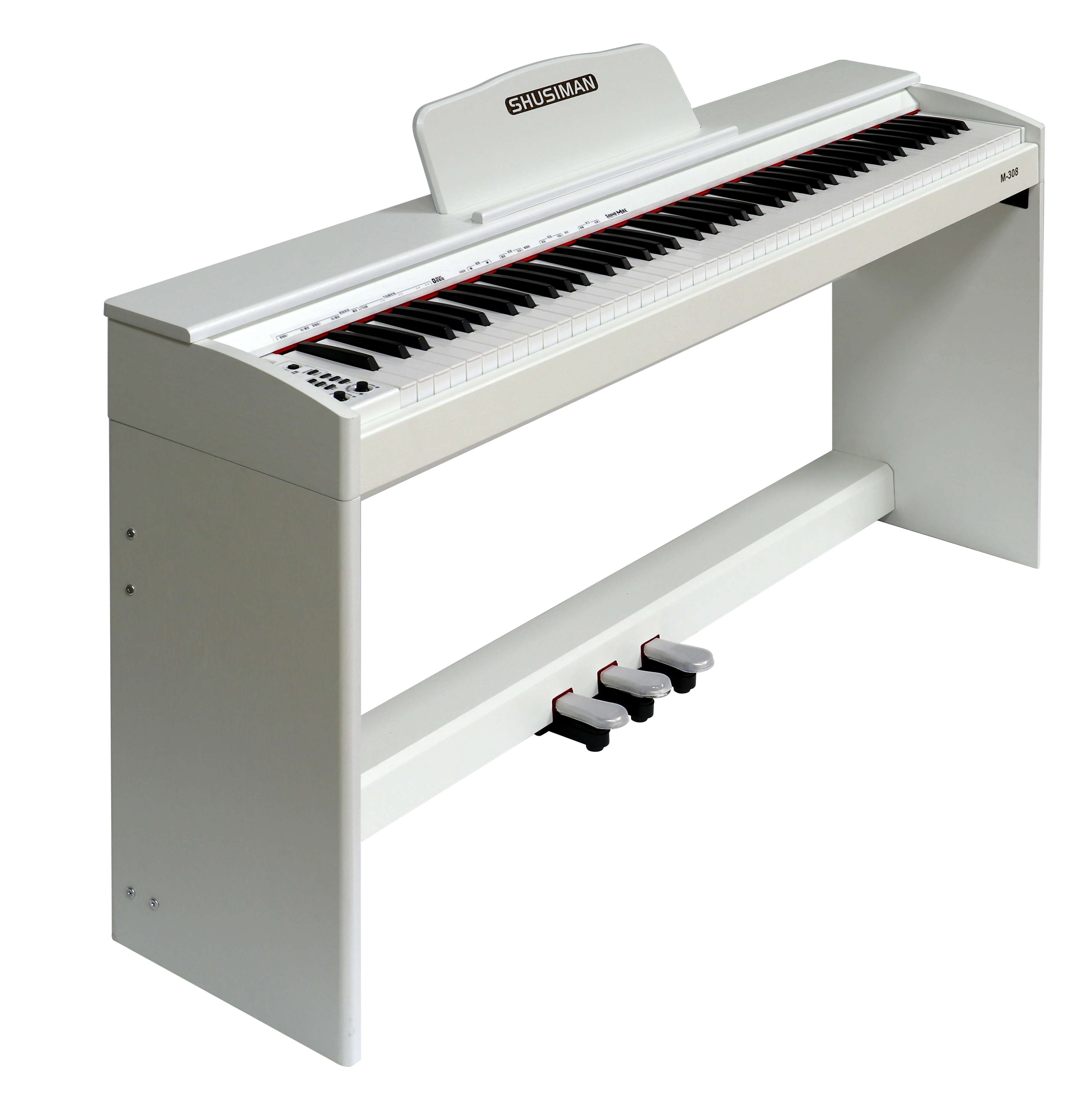 

White Piano Electronic Piano Keyboard Digital Piano for Children