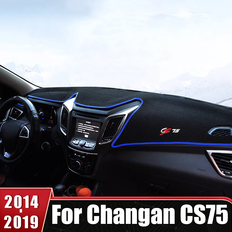 

For Changan CS75 2014 2015 2016 2017 2018 2019 Car Dashboard Cover Mat Dash Board Sun Shade Anti-UV Non-slip Pad Accessories