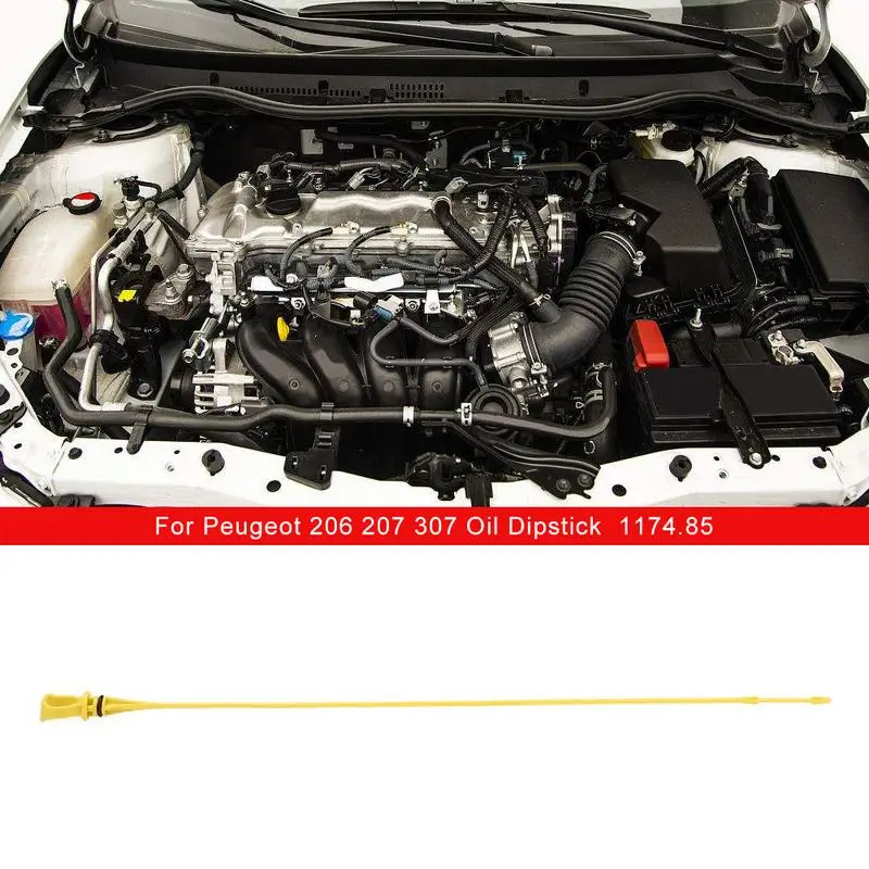 

1PC Car Engine Oil Fluid Level Dipstick Engine Parts Repair Tool Equipment Kit Accessories Fits For PEUGEOTs 206 207 307