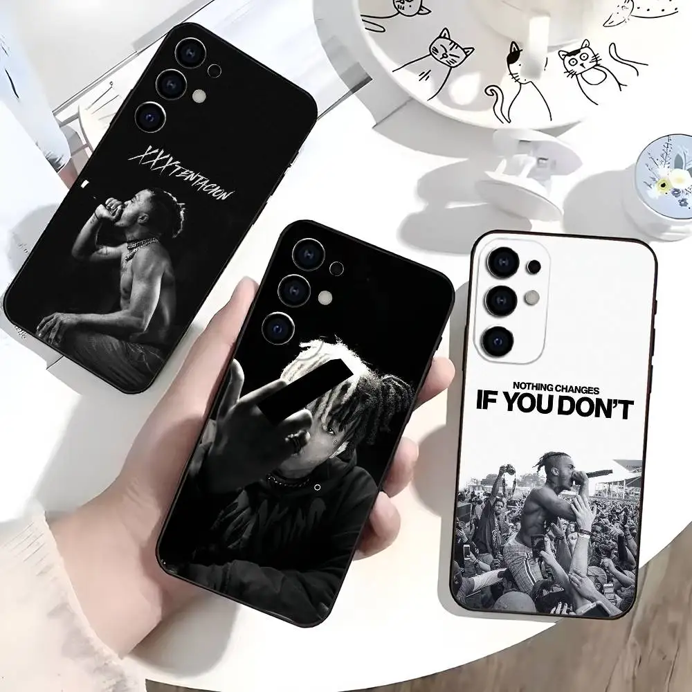 Фото Чехол для телефона Rap x-xxxtentation, силиконовый, мягкий, для Samsung S26, S25, S24, S21, S22, S23, Ultra, S20, Plus, Fe, Lite. №1