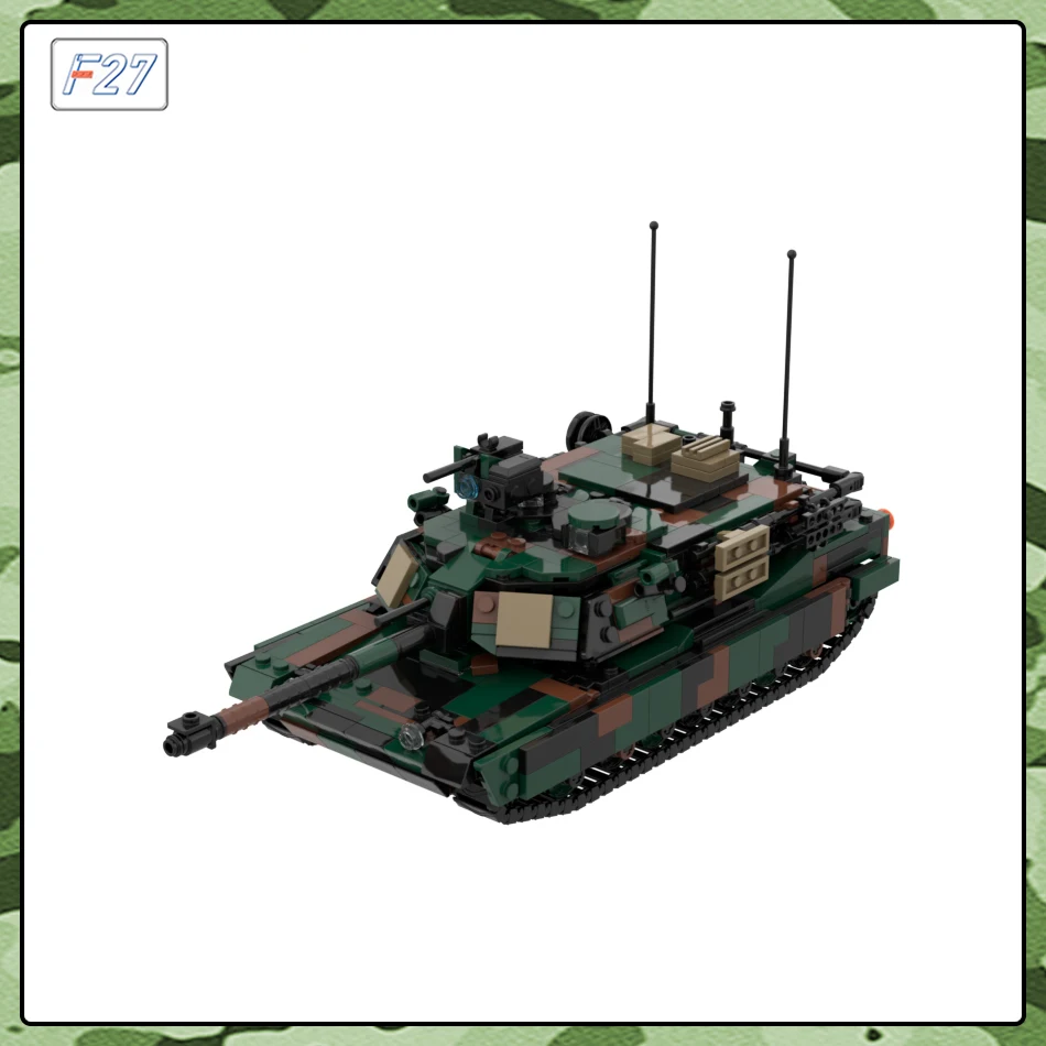 Конструктор MOC серии милитари M1A2 ABARMS