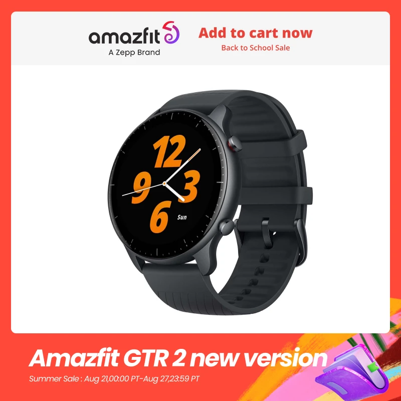 [New Version]  Amazfit GTR 2 New Version Smartwatch Alexa Built-in Ultra-long Battery Life Smart Watch For Android iOS Phone