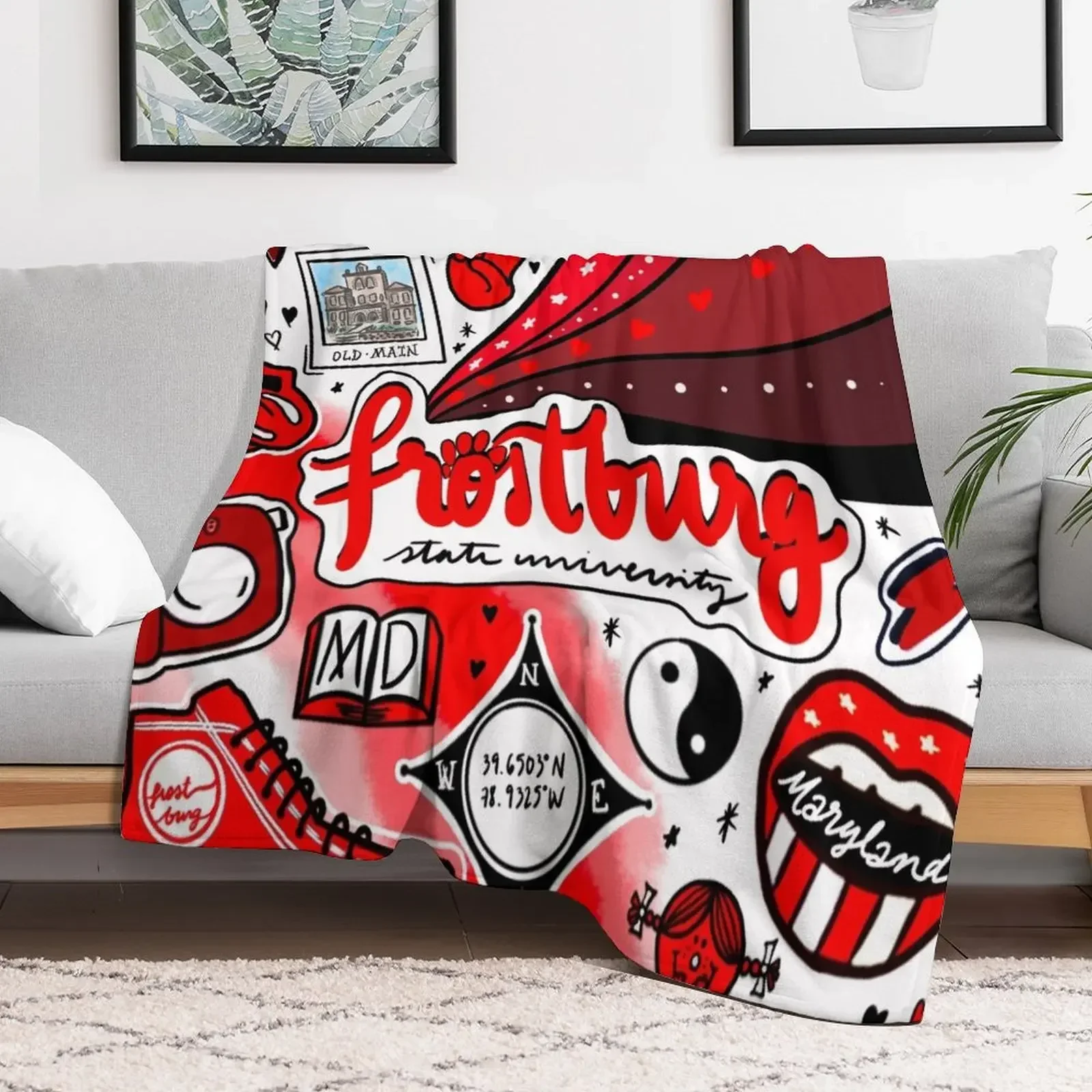 Фланелевое одеяло Frost(y)burg