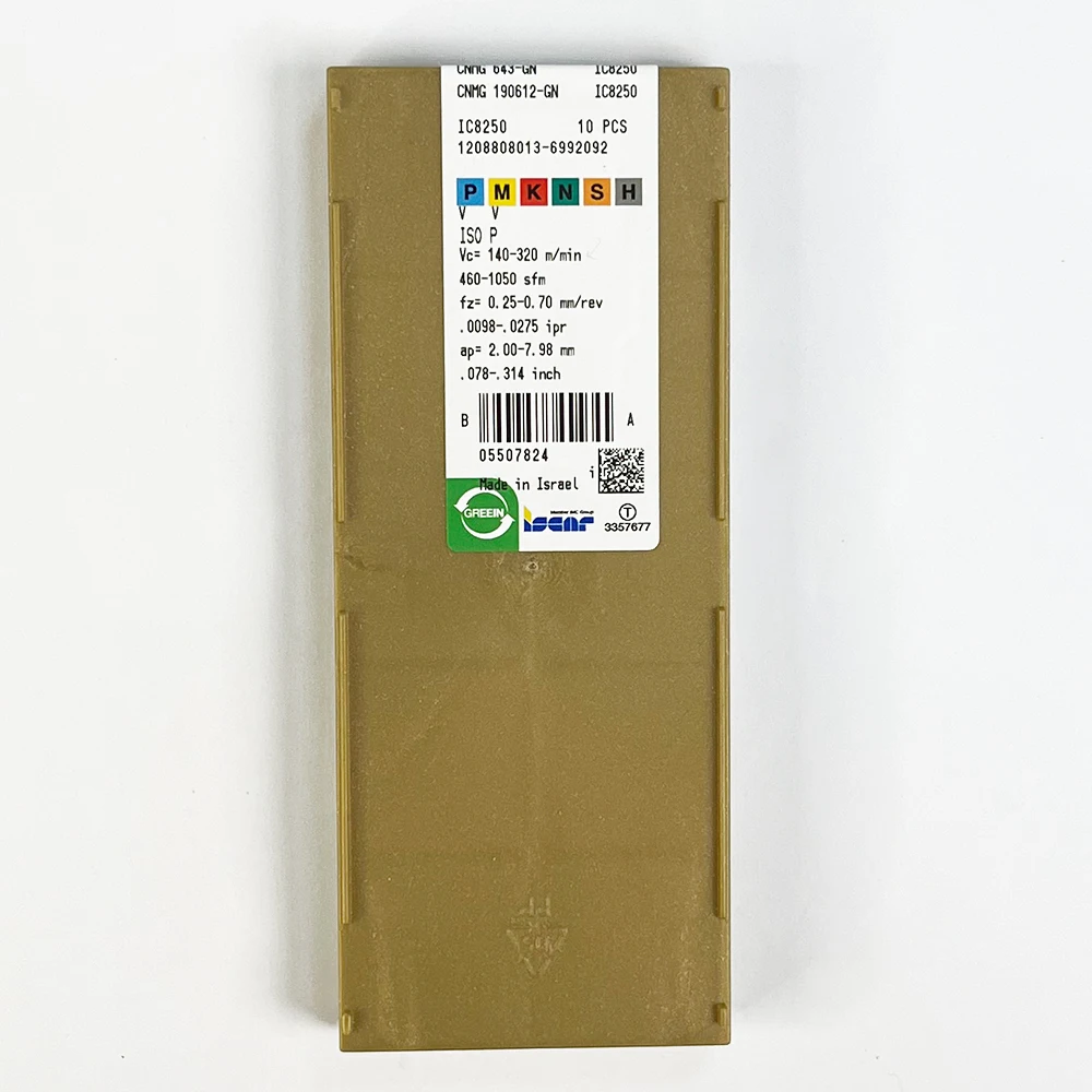 HAUZHICHUN CNMG 190612 -GN IC8250 Твердосплавные вставки Режущий инструмент Инструменты с ЧПУ