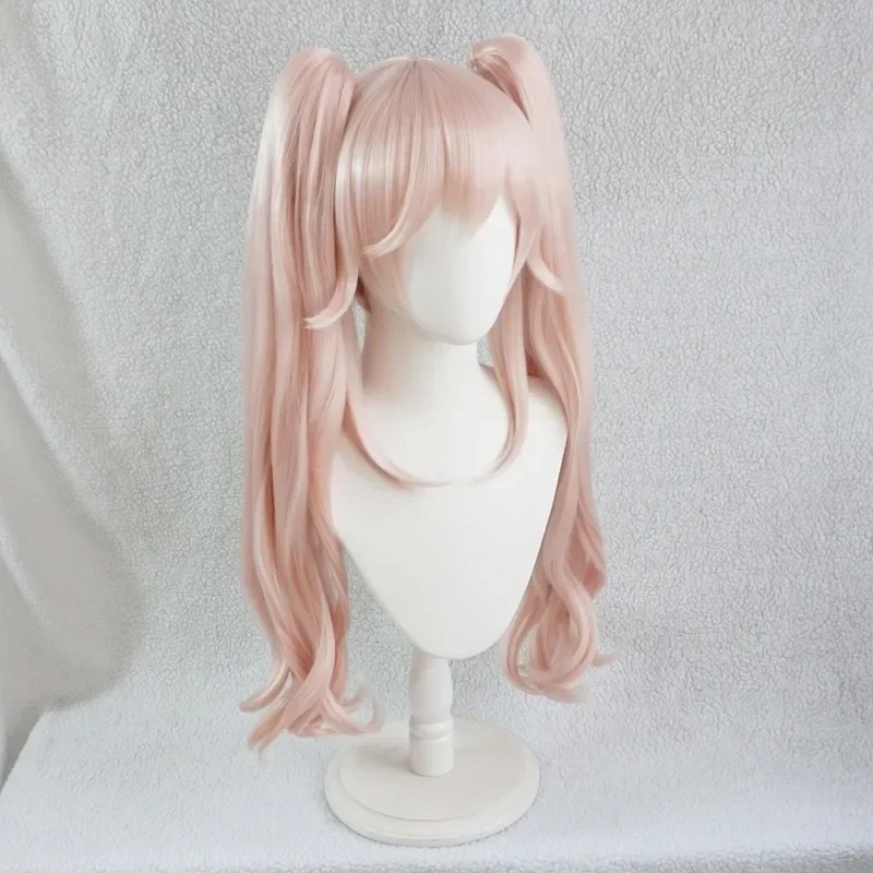 Парик FGO Koyanskaya Fate Grand Order косплей Tamamo no Mae розовые синтетические волосы вьющиеся