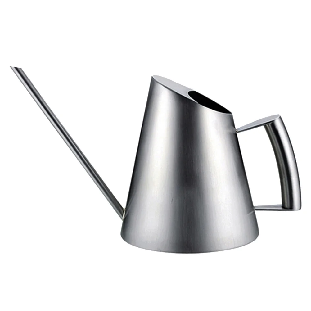 

Watering Can Pot Garden Kettle Water Spout Metal Outdoor Indoor Stainless Potted Planting Supplies Steel Spray Mouth Tool