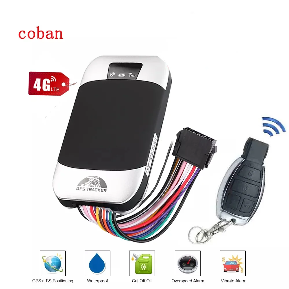 

4G LTE Coban TK303G Car Vehicle tracker TK403B Voice Monitor Cut Off Fuel Alarm Door Open Alarm Motorcycle With Google Map