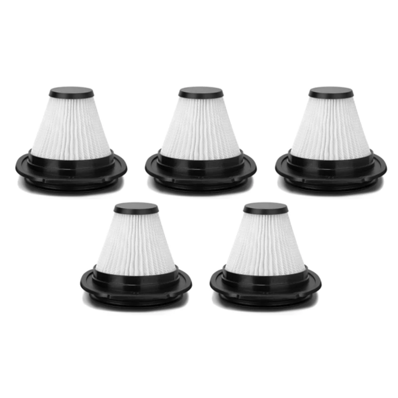 

5Pcs Hepa High Efficiency Washable Filter For Handheld Car Vacuum Cleaner VCS59A Parts Accessories
