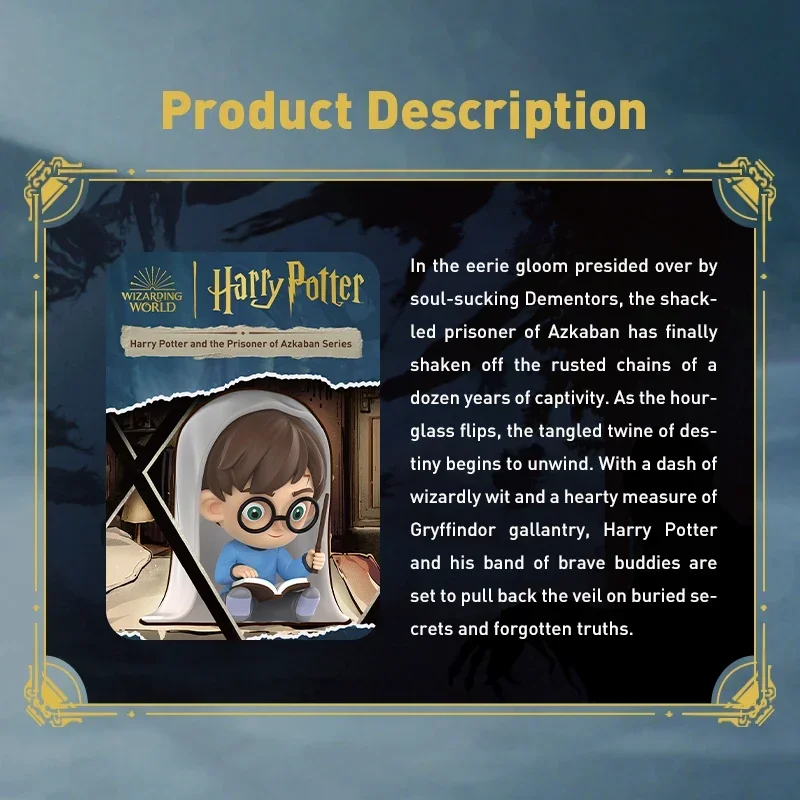 POP MART Harry Potter and the Prisoner of Azkaban Series Mystery Box 1 шт.12 шт. POPMART слепая коробка фигурка милая игрушка Гермиона (art.: 3920d0ffa261a) - 3920d0ffa261a