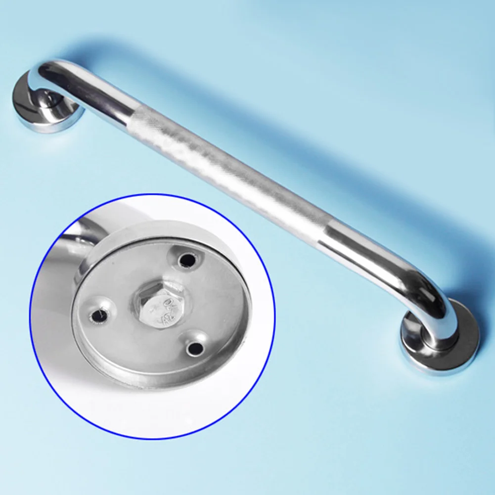 

Safety Anti-slip Stainless Steel Straight Shower Support Rail Grab Bar Wall Handle Bathtub Bathroom Handrails Grip Towel Rack