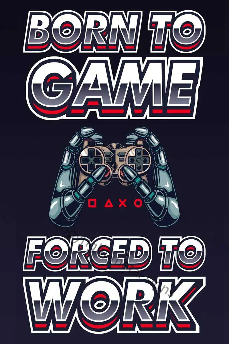 

Жестяные таблички для игровых игр, декор для стен, винтажный металлический знак в стиле ретро, неоновая вывеска для кафе, дома, клуба, без све...