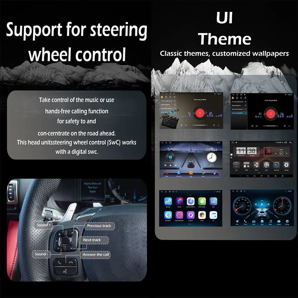 Фото Автомагнитола Carplay для KIA K3 CERATO FORTE 3 YD Tuner 2013-2017 Android 16 Мультимедийный автомобильный радиоплеер с видео, WIFI+4G, DSP №4