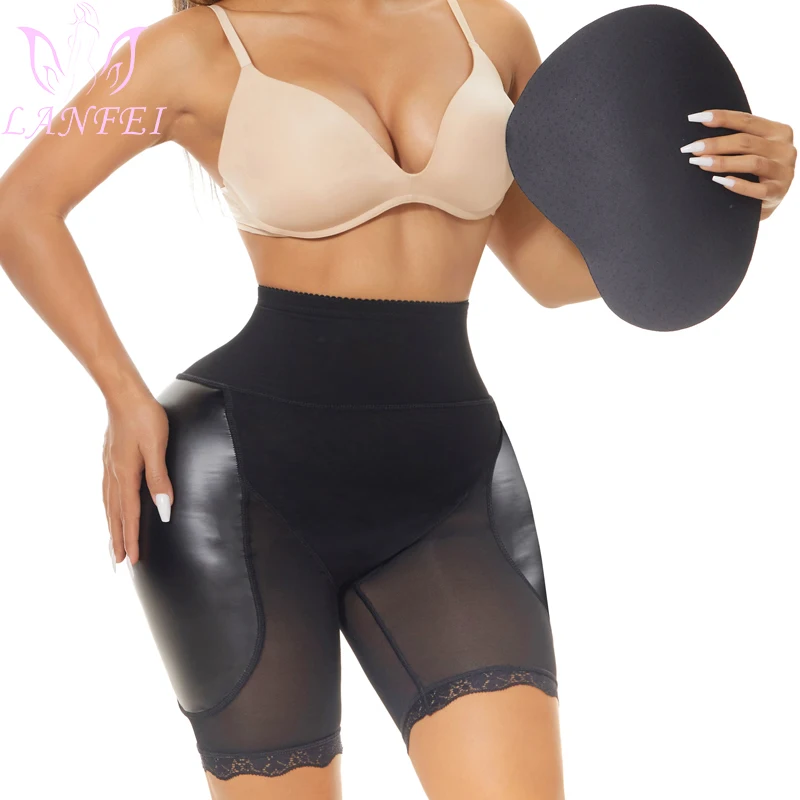 

LANFEI, женские трусики для лифтинга, бесшовный формирователь тела, пуш-ап, большие, поддельные, бедра, усилитель, сексуальное, Сетчатое, боди, Корректирующее белье, трусики