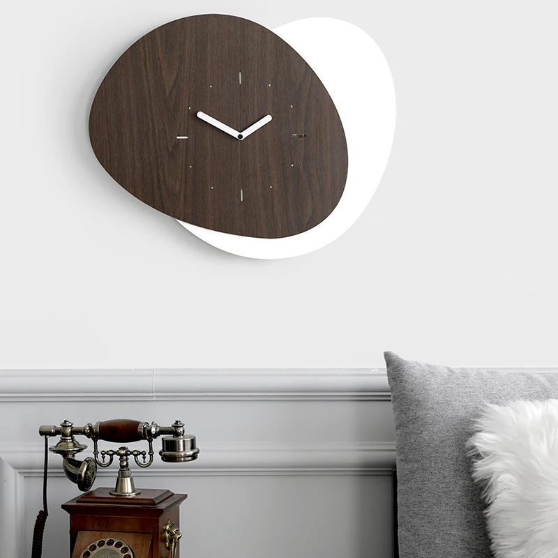

3d Modern Design Wall Clocks Nordic Minimalist Creative Wall Clocks Home Living Room Art Horloge Murale Home Decoration HX50NU