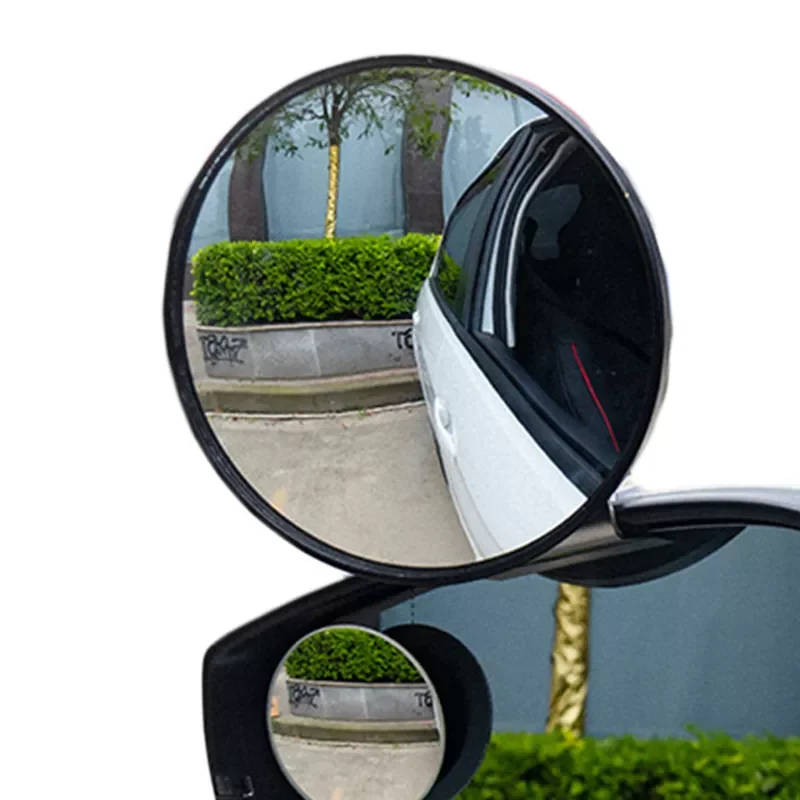 

Adjustable Blind Spot Mirror Rearview Truck Side Convex Wide Angle large Round Mirror School Bus Large Field View Accessorie