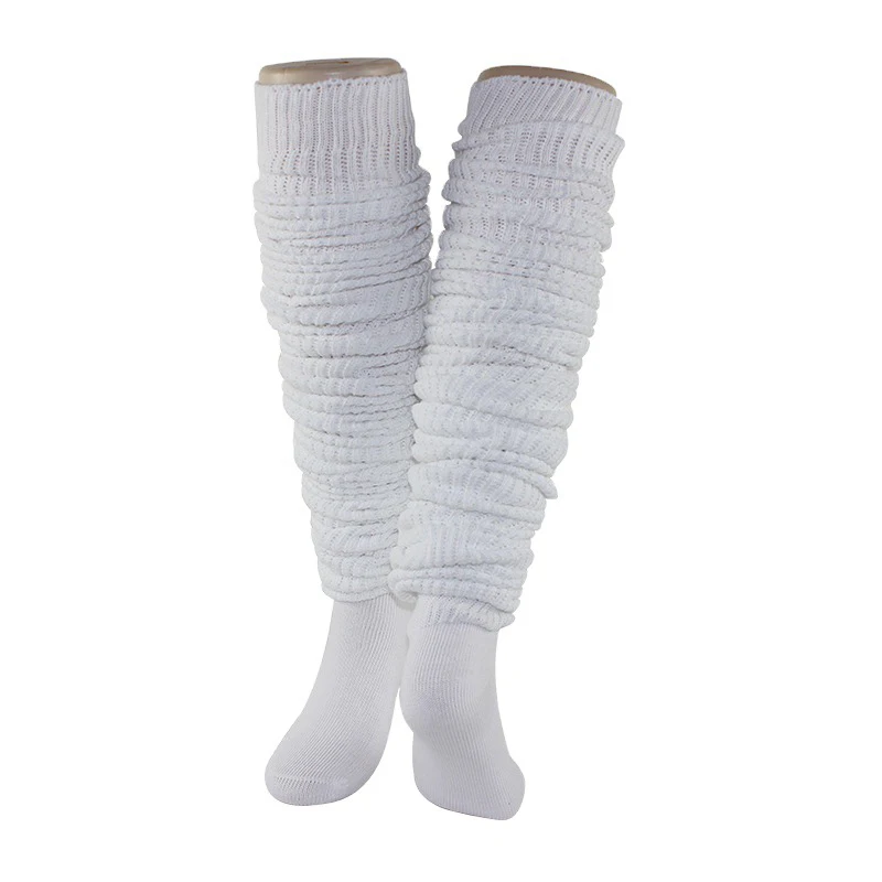 Women Slouch Loose Socks Japan High School Student Girl's  Stockings Uniform Cosplay Leg Warmers